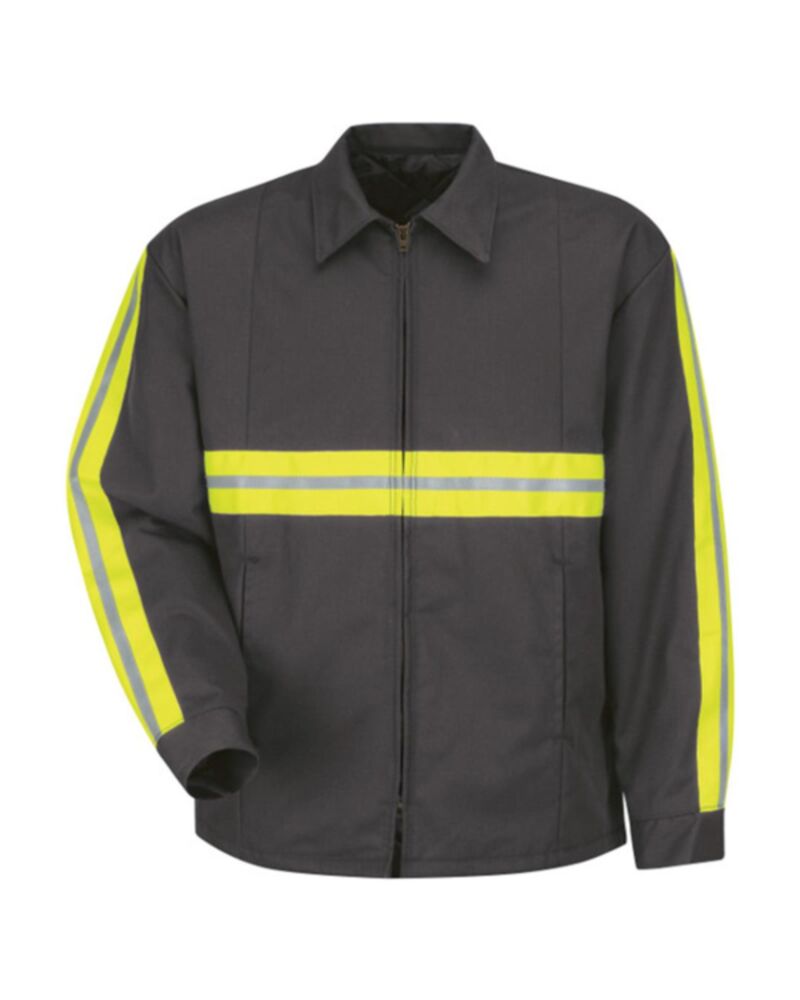 Men's Tall Enhanced Visibility Perma-Lined Panel Jacket Thumbnail