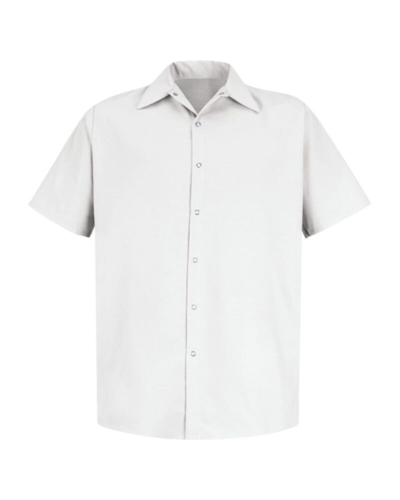 Men's Tall Specialized Short Sleeve Pocketless Work Shirt Thumbnail