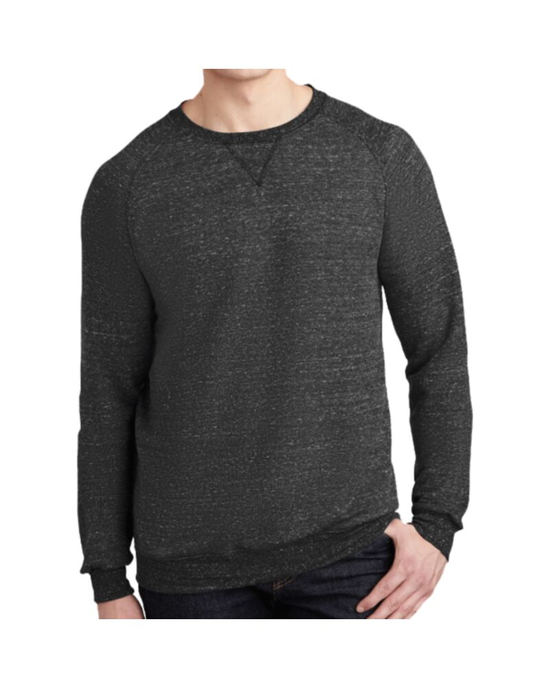 Unisex Snow Heather French Terry Crewneck Sweatshirt Thumbnail