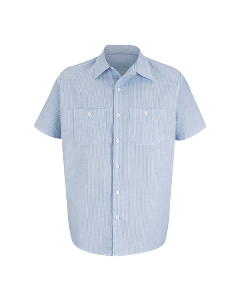 Men's Industrial Stripe Work Shirt Thumbnail