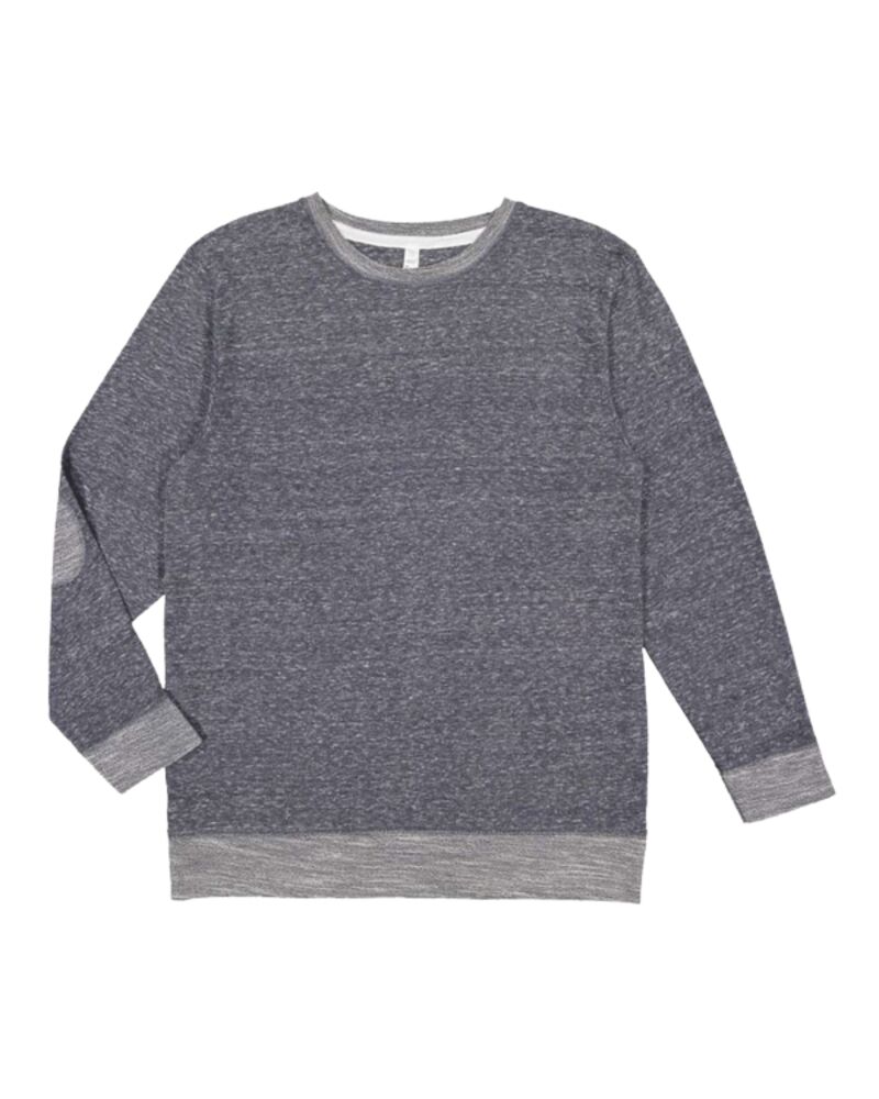 Unisex Harborside Mélange French Terry Crewneck Sweatshirt Thumbnail