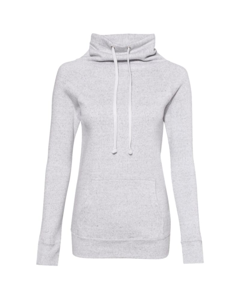 Women’s Space-Dyed Cowl Neck Sweatshirt Thumbnail