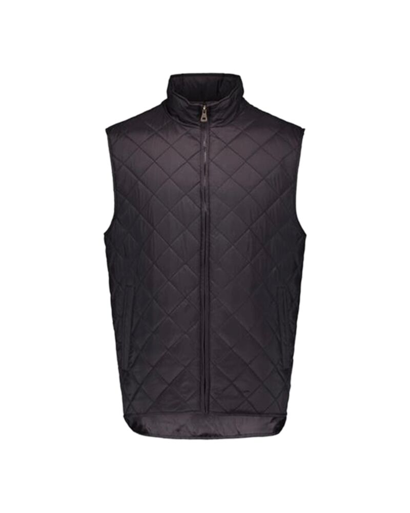 Men's Vintage Diamond Quilted Vest Thumbnail