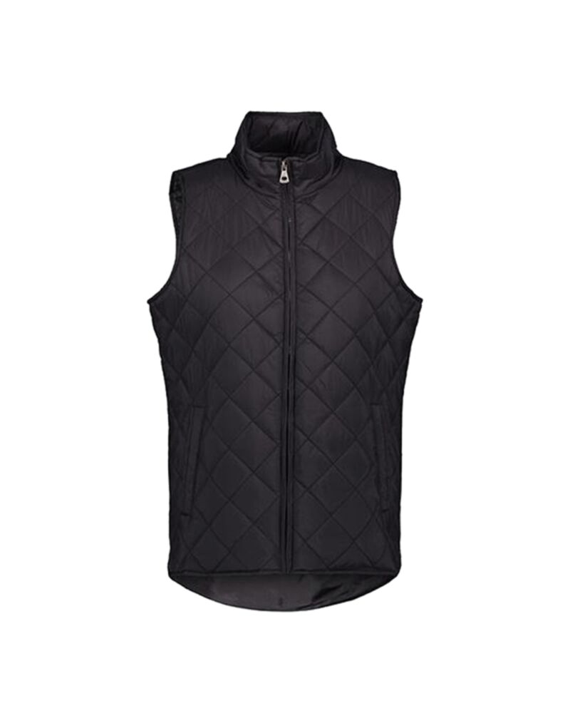 Women's Vintage Diamond Quilted Vest Thumbnail