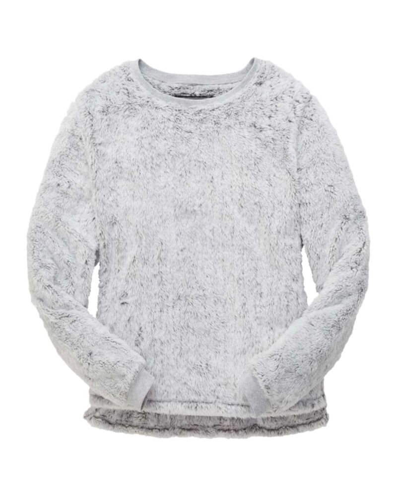 Women's Fuzzy Crewneck Fleece Thumbnail