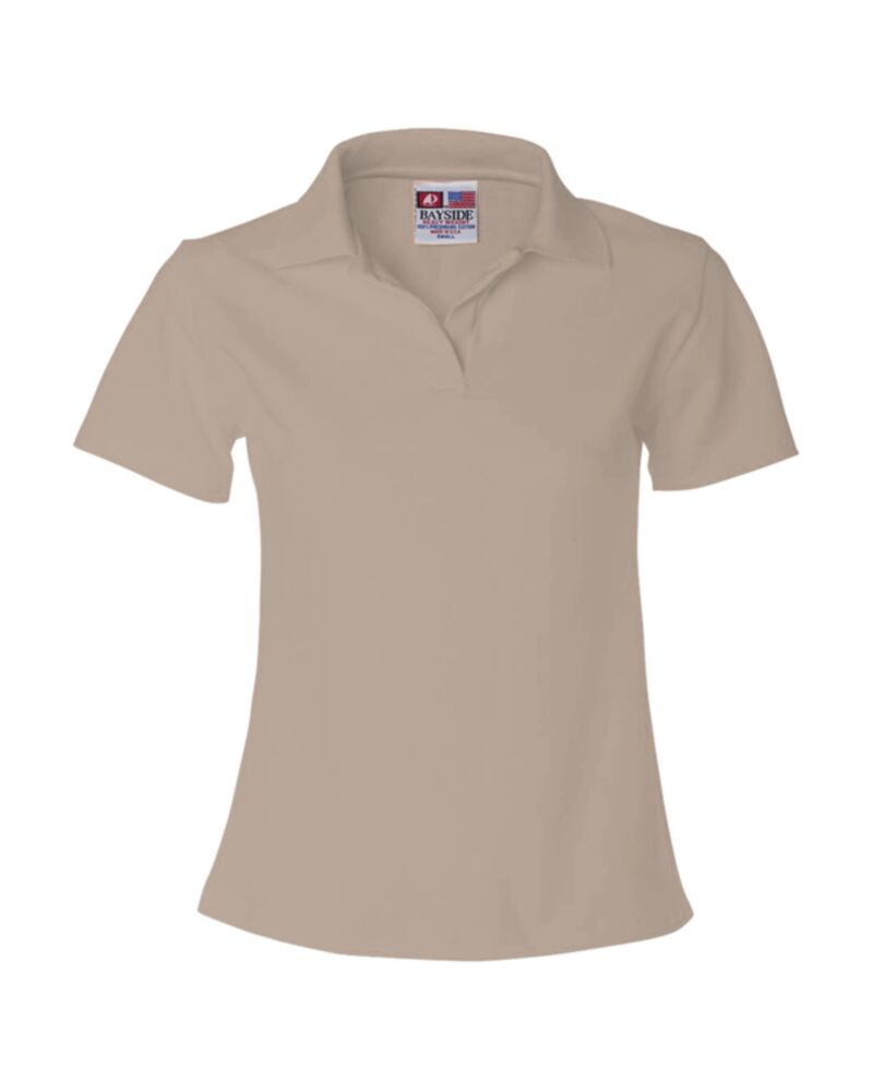 Women's USA-Made V-Neck Polo Thumbnail