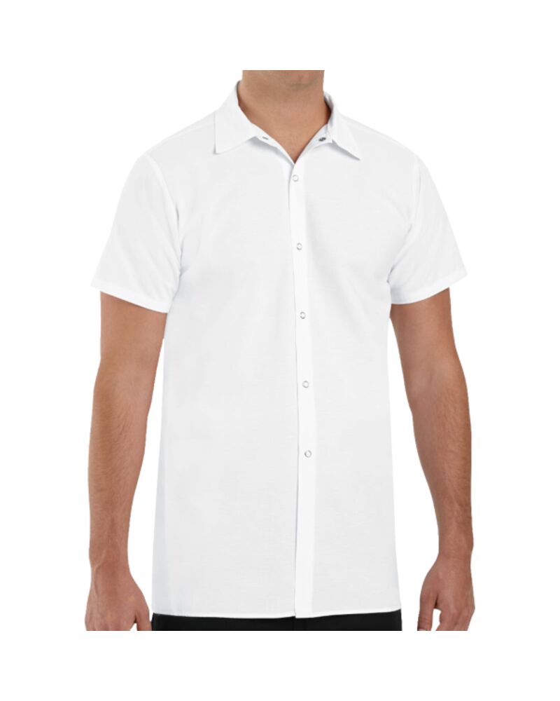 Poly/Cotton Cook Shirt Longer Length Thumbnail