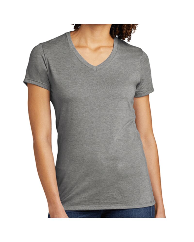 Women's Tri Blend V Neck Tee Thumbnail