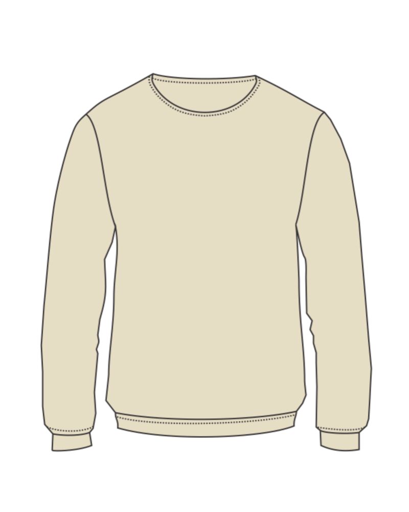 Unisex USA-Made Super Heavy Oversized Crewneck Sweatshirt Thumbnail