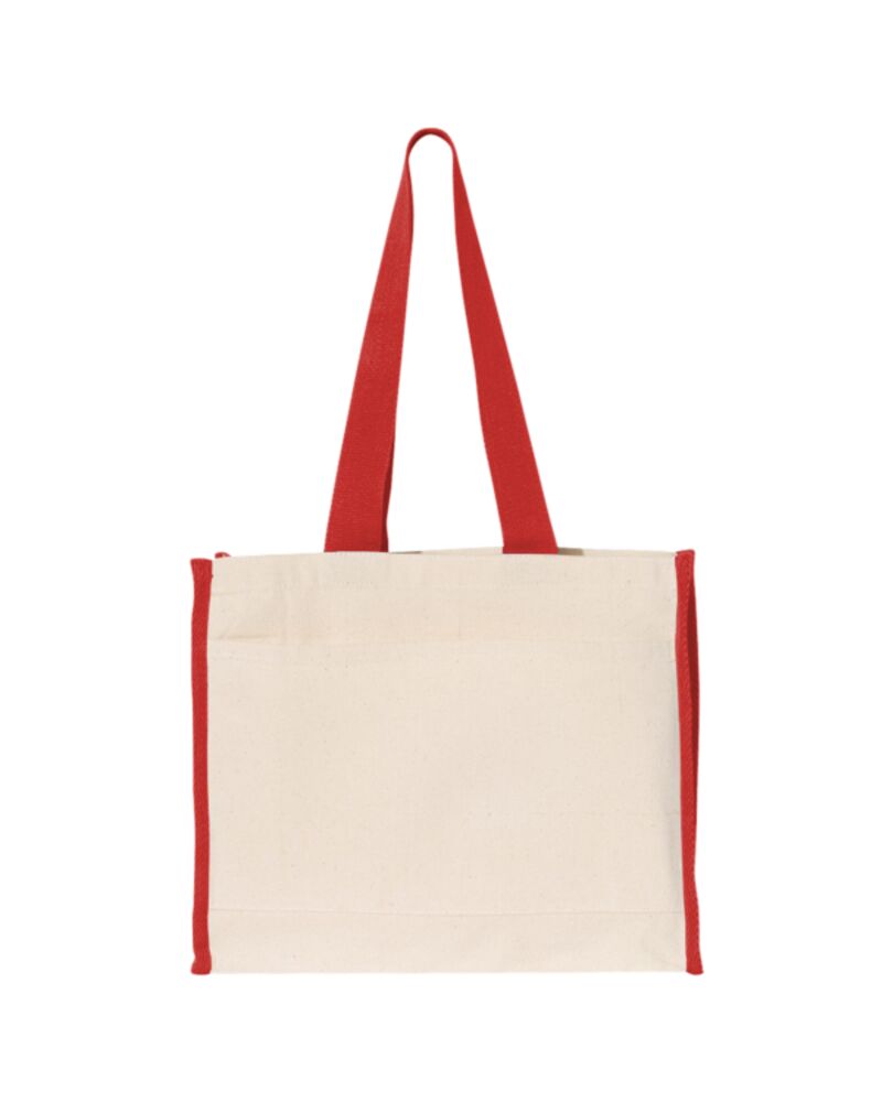 14L Tote with Contrast-Color Handles Thumbnail