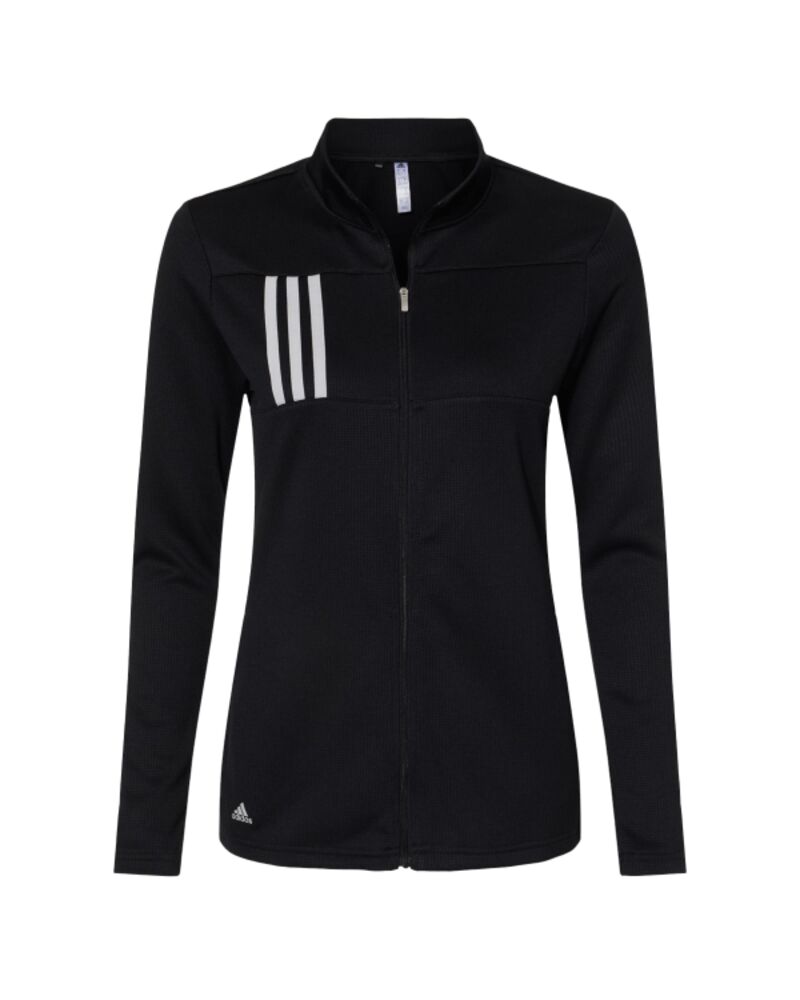 Women's 3-Stripes Double Knit Full-Zip Thumbnail
