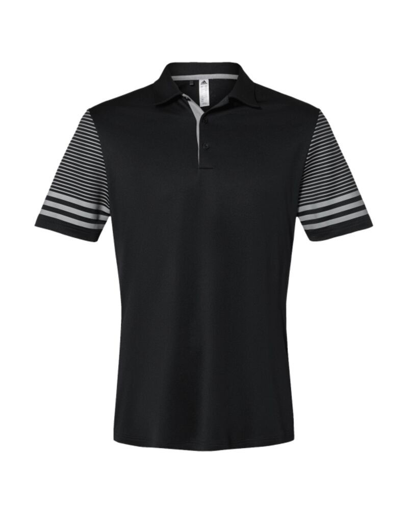Men's Striped Sleeve Polo Thumbnail