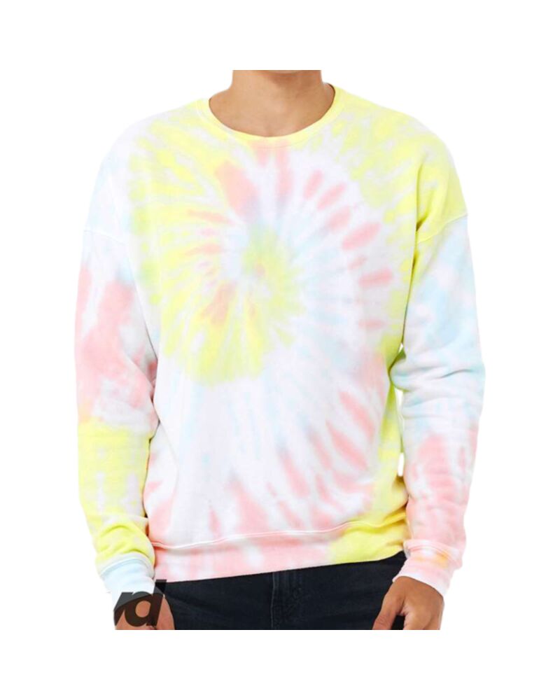 Unisex FWD Fashion Tie-Dyed Crewneck Sweatshirt Thumbnail