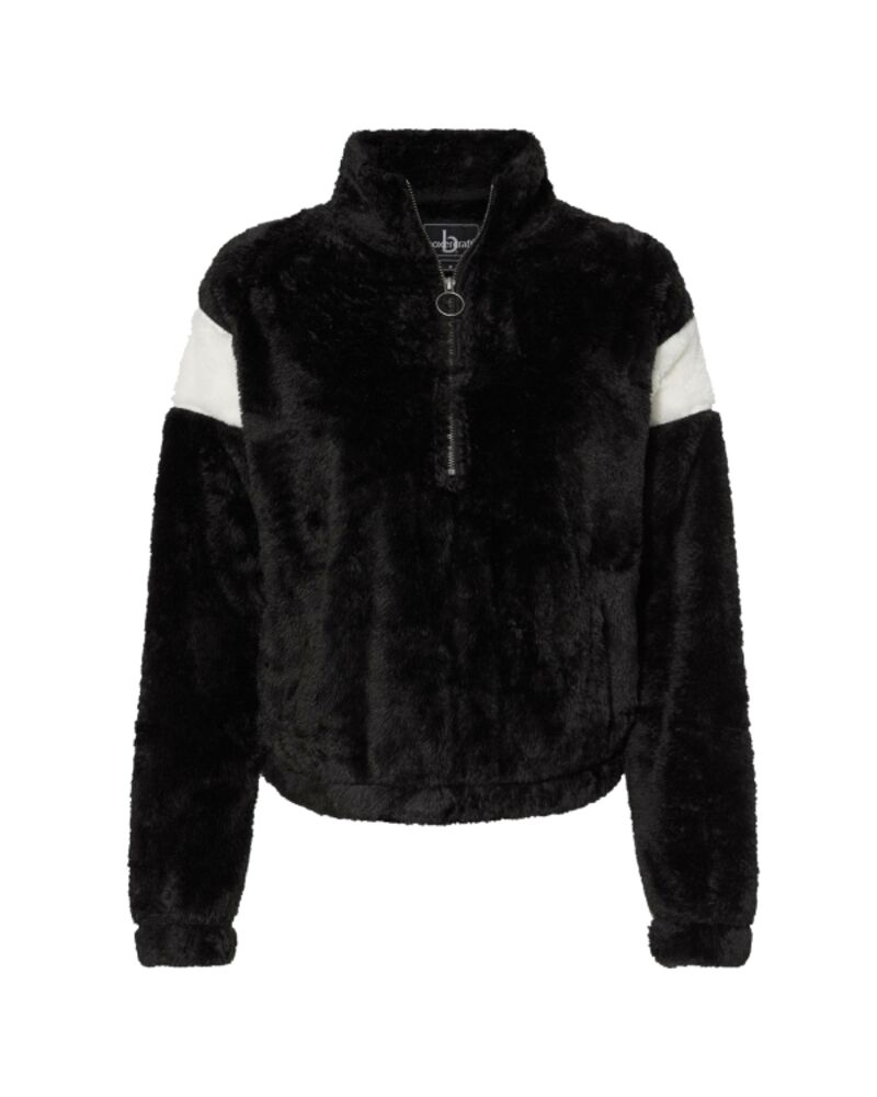 Women's Remy Fuzzy Fleece Quarter-Zip Pullover Thumbnail