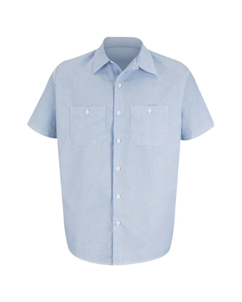 Men's Tall Industrial Stripe Work Shirt Thumbnail