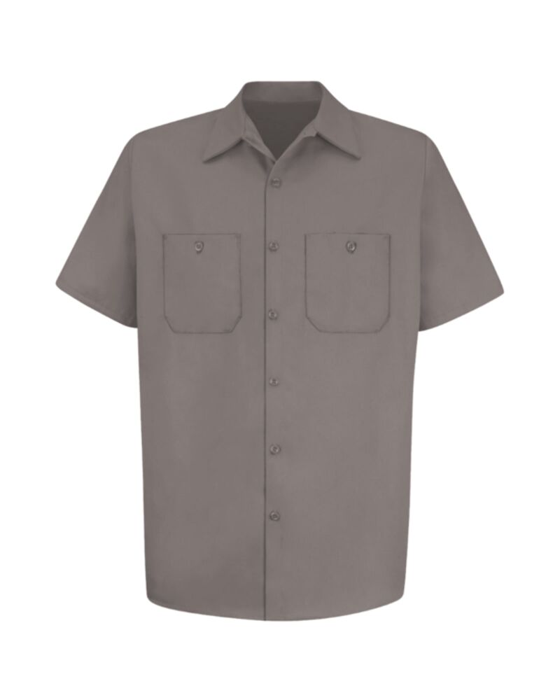 Men's Tall Cotton Short Sleeve Uniform Shirt Thumbnail