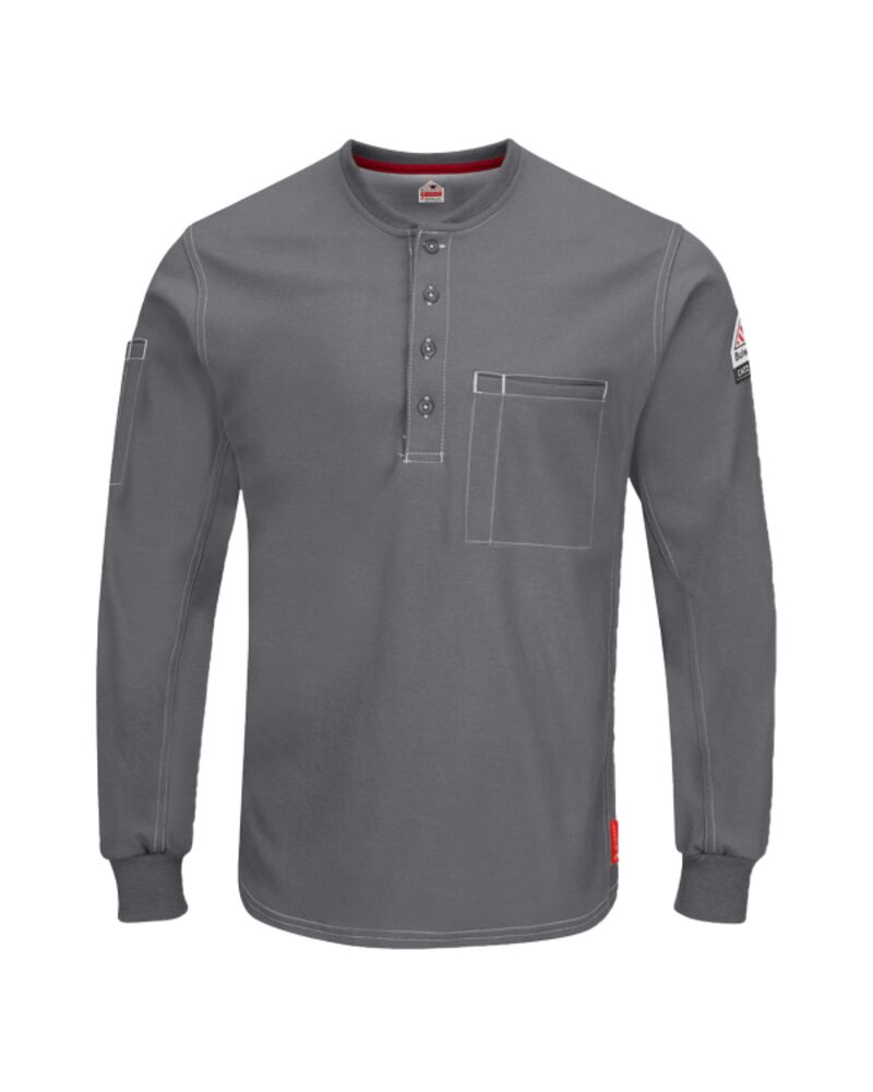 Men's iQ Series® Plus Long Sleeve Henley Thumbnail