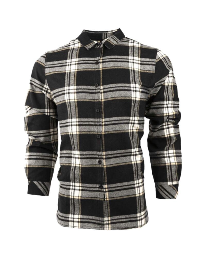 Women's No Pocket Yarn-Dyed Flannel Shirt Thumbnail