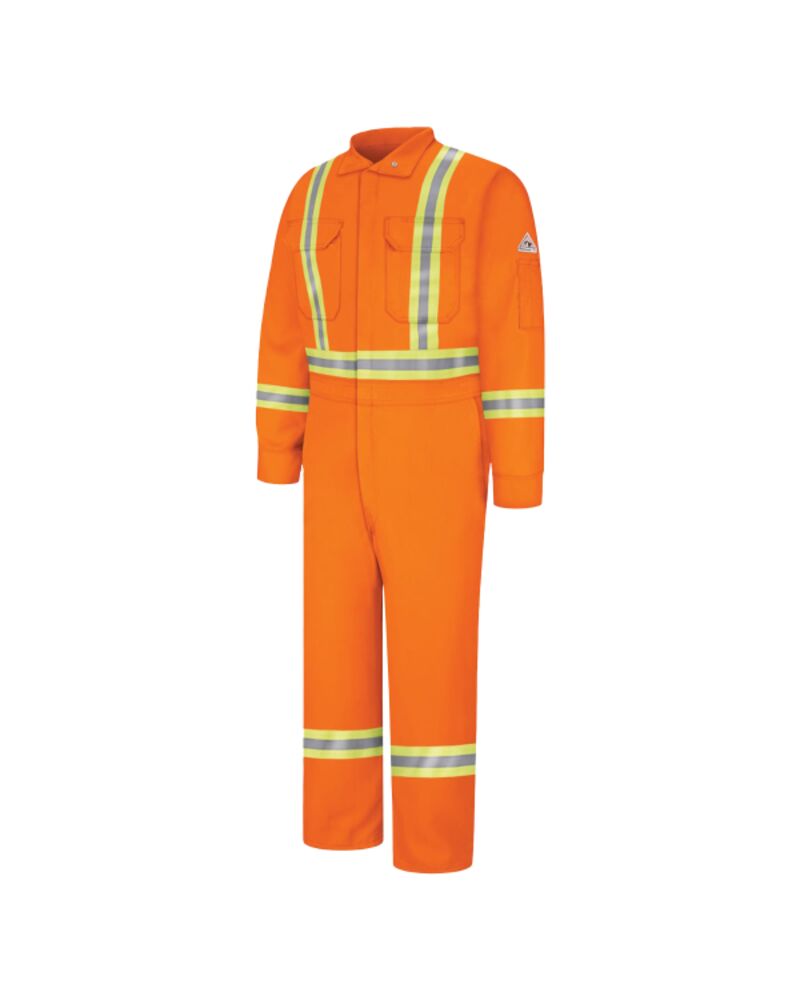 Men's Premium Coverall with CSA Compliant Reflective Trim - EXCEL FR® ComforTouch®. Thumbnail