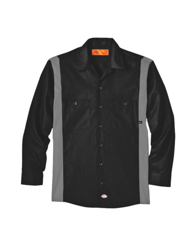 Men's Tall Industrial Colorblocked Long Sleeve Shirt Thumbnail