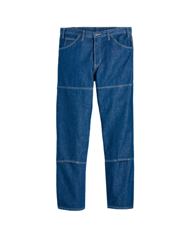 Men's Extended Sizes Industrial Double Knee Jeans Thumbnail