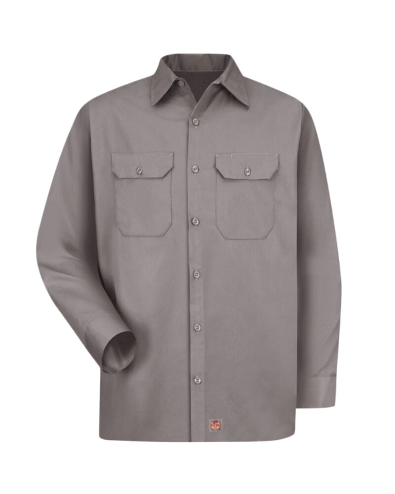 Men's Tall Utility Long Sleeve Work Shirt Thumbnail