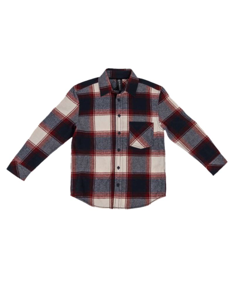 Youth Open Pocket Flannel Shirt Thumbnail