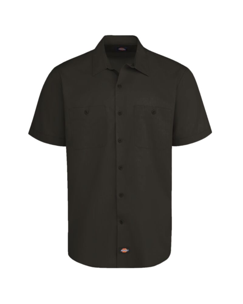 Men's Tall Industrial Worktech Ventilated Short Sleeve Work Shirt Thumbnail